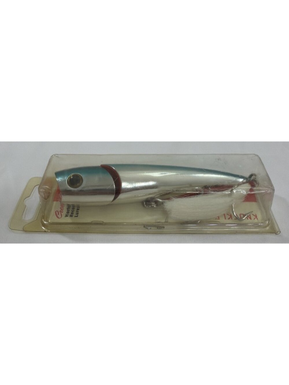 Creek Chub I6600JPMBU 5" Knuckle Head 1-1/2 Oz Chrome/Blue Back
